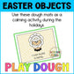 Easter Play Dough Mats Activities for Preschool Spring Fine Motor Skills
