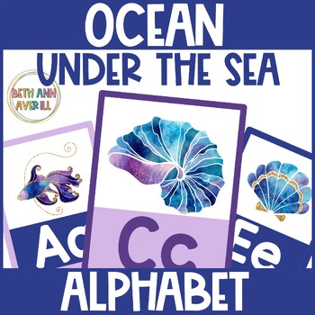 Alphabet Ocean Theme Classroom Decor Under the Sea Classroom Theme