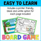 Consonant Blends Game Swamp Search Dice Game for Blends and Digraphs Fluency