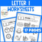 Letter Ii Worksheets with Letter Tracing Alphabet Letter of the Week Activities