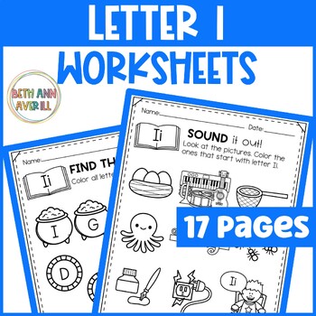 Letter Ii Worksheets with Letter Tracing Alphabet Letter of the Week Activities