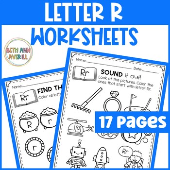 Letter Rr Worksheets with Letter Tracing Alphabet Letter of the Week Activities