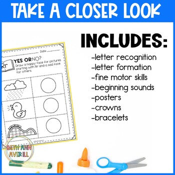 Letter Rr Worksheets with Letter Tracing Alphabet Letter of the Week Activities