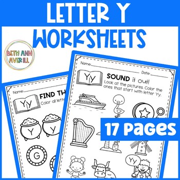 Letter Yy Worksheets with Letter Tracing Alphabet Letter of the Week Activities