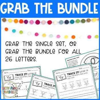 Letter Yy Worksheets with Letter Tracing Alphabet Letter of the Week Activities