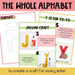 26 Letter of the Week Craft Bundle Alphabet Activities Preschool Lowercase