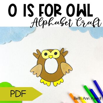 Letter o is for owl craftivity letter of the week Alphabet Craft