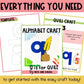 Letter q is for quill craftivity letter of the week Alphabet Craft