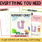 Letter u is for UFO craftivity letter of the week Alphabet Craft