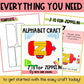 Letter z is for zeppelin craftivity letter of the week Alphabet Craft