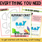 Letter w is for whale craftivity letter of the week Alphabet Craft