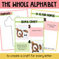 26 Letter of the Week Craft Bundle Alphabet Activities Preschool Uppercase