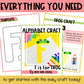 Letter F is for Frog craftivity letter of the week Alphabet Craft Uppercase