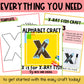 Letter X is for X-ray Fishcraftivity letter of the week Alphabet Craft Uppercase