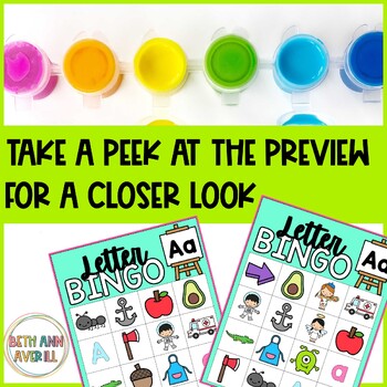 Letter A Activities Bingo Letter Sounds Letter A Beginning Sound Alphabet Games