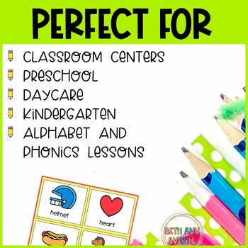 Letter H Activities Bingo Letter Sounds Letter H Beginning Sound Alphabet Games