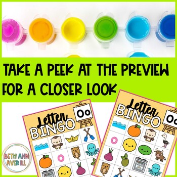 Letter O Activities Bingo Letter Sounds Letter O Beginning Sound Alphabet Games