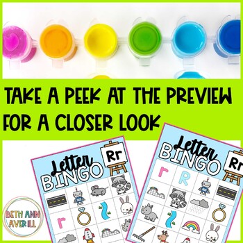 Letter R Activities Bingo Letter Sounds Letter R Beginning Sound Alphabet Games