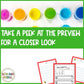 Alphabet Directed Drawing and Writing Kindergarten Back to School