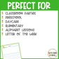 Alphabet Directed Drawing and Writing Kindergarten Back to School