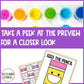 Feed the Pencil Activity Alphabet Fluency and Counting for Back to School Center