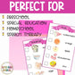 Dramatic Play Restaurant Menus Watercolor