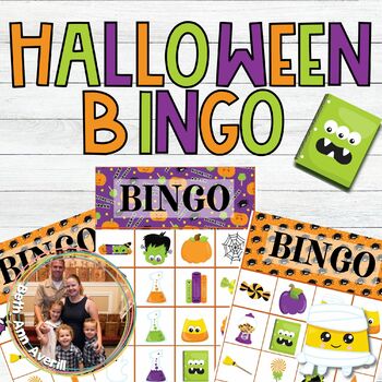 Halloween Bingo for Preschoolers