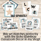 Boho Rainbow Today's Schedule and Classroom Jobs Printable Classroom Decor