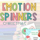 Christmas Feelings Spinner Talk About Emotions in Early Education