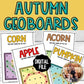 Autumn Geoboards for Preschoolers