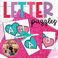 Valentine Alphabet Letters Activities Kindergarten Alphabet Matching Card Game