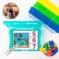 Jellyfish Counting Clip Cards for an Ocean Theme