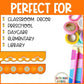 Groovy Boho Borders Retro Classroom Bulletin Board Decorations
