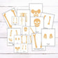 Halloween Activity Build a Skeleton Cut and Paste