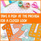 Groovy Boho Skip Counting Numbers Posters for Classroom Decor