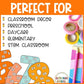 Groovy Boho Skip Counting Numbers Posters for Classroom Decor