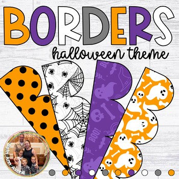 Halloween Bulletin Board Borders