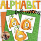 Autumn Sensory Bin Alphabet Matching Center