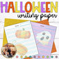 Halloween Writing Paper