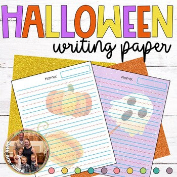 Halloween Writing Paper