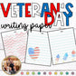 Veterans Day Writing Paper