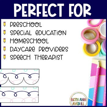 Bulletin Board Borders Navy Mint and Blush Classroom Decor