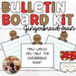 Gingerbread Man Bulletin Board Writing Center Activity and Borders