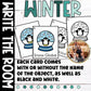 Winter Write the Room Kindergarten Writing Center December Write the Room