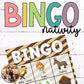Nativity Bingo Christmas Party Games for Christmas Bible Activities Preschool