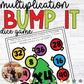 Christmas Multiplication Bump Game Math Dice