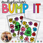Christmas Multiplication Bump Game Math Dice