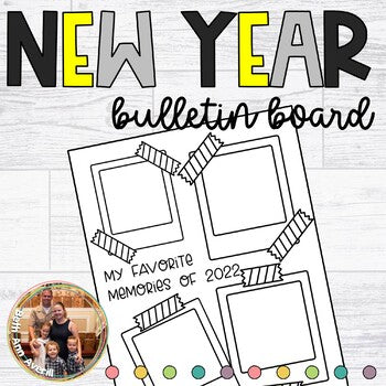 New Years 2024 Bulletin Board Ideas for Writing