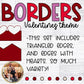 Valentine's Day Bulletin Board Borders Set