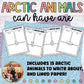 Arctic Animal Can Have Are Graphic Organizers
